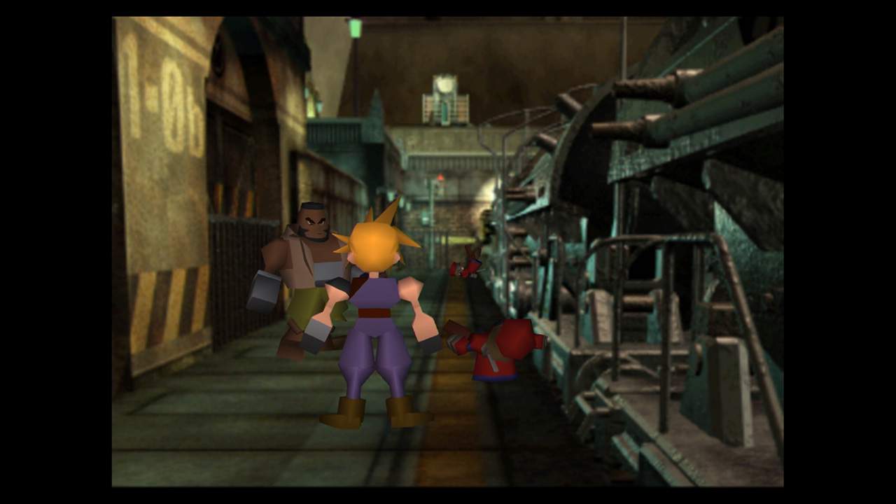 Cloud and Barret arrive at Reactor 1.