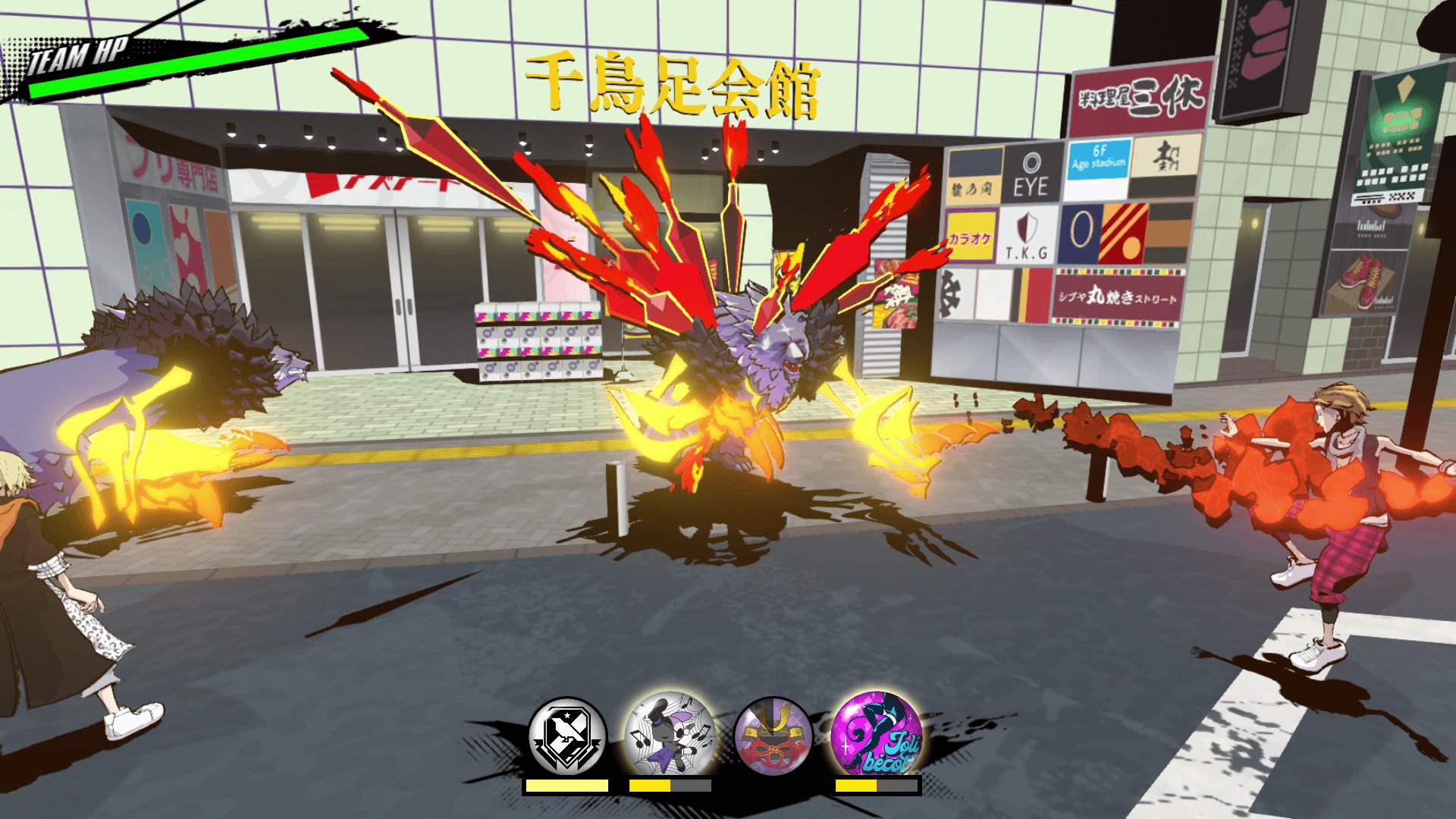 Rindo and Fret in combat