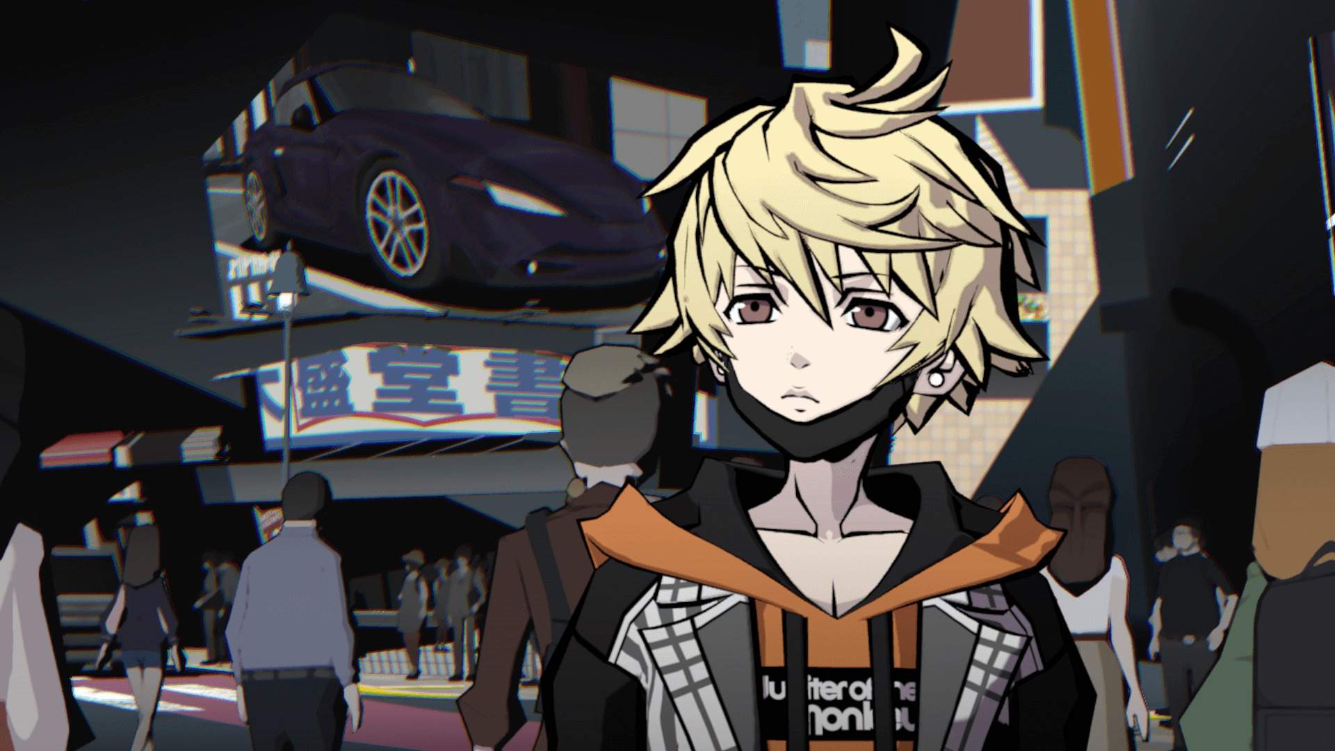 Rindo staring slightly left