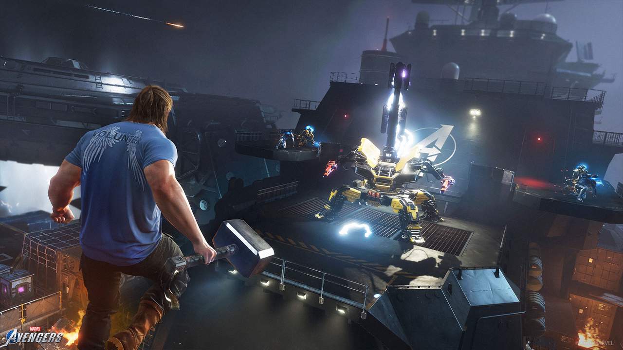 Assembling Marvel S Avengers Thor Square Enix Blog