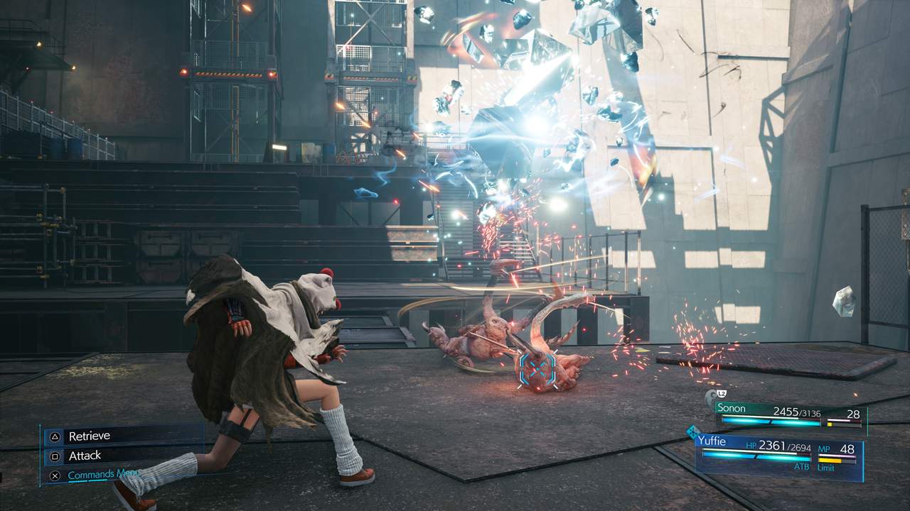 FINAL FANTASY VII REMAKE INTERGRADE Yuffie combat