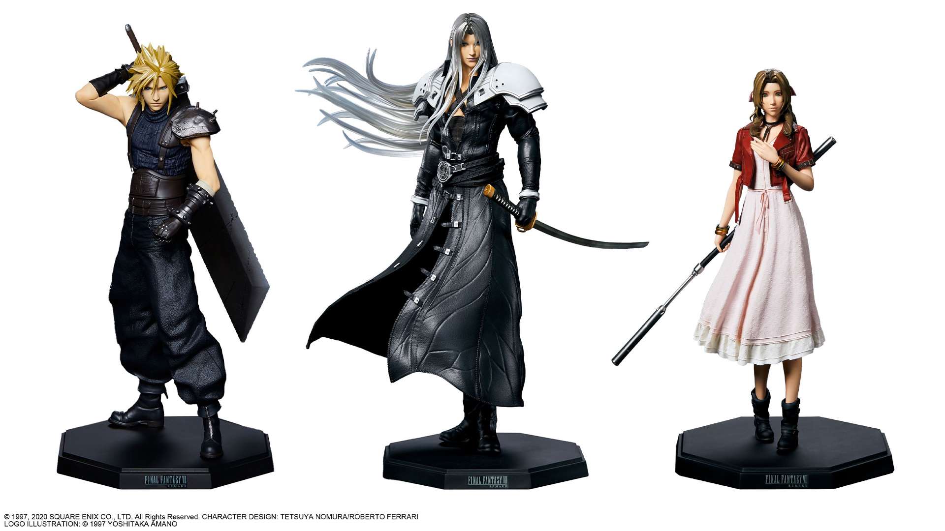 Preview: FINAL FANTASY VII REMAKE Play Arts KAI action figures