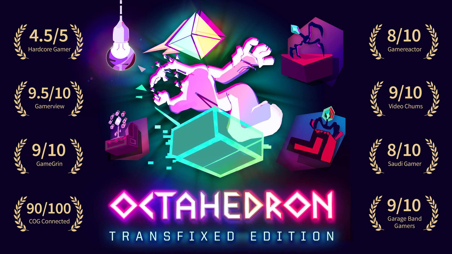 Transfixed Dee PSA: Octahedron Transfixed Edition out now, may make you late for work ...