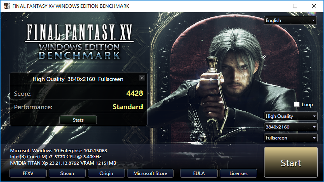 Final Fantasy Xv Windows Edition Benchmark Tool Pre Order Info And More Revealed