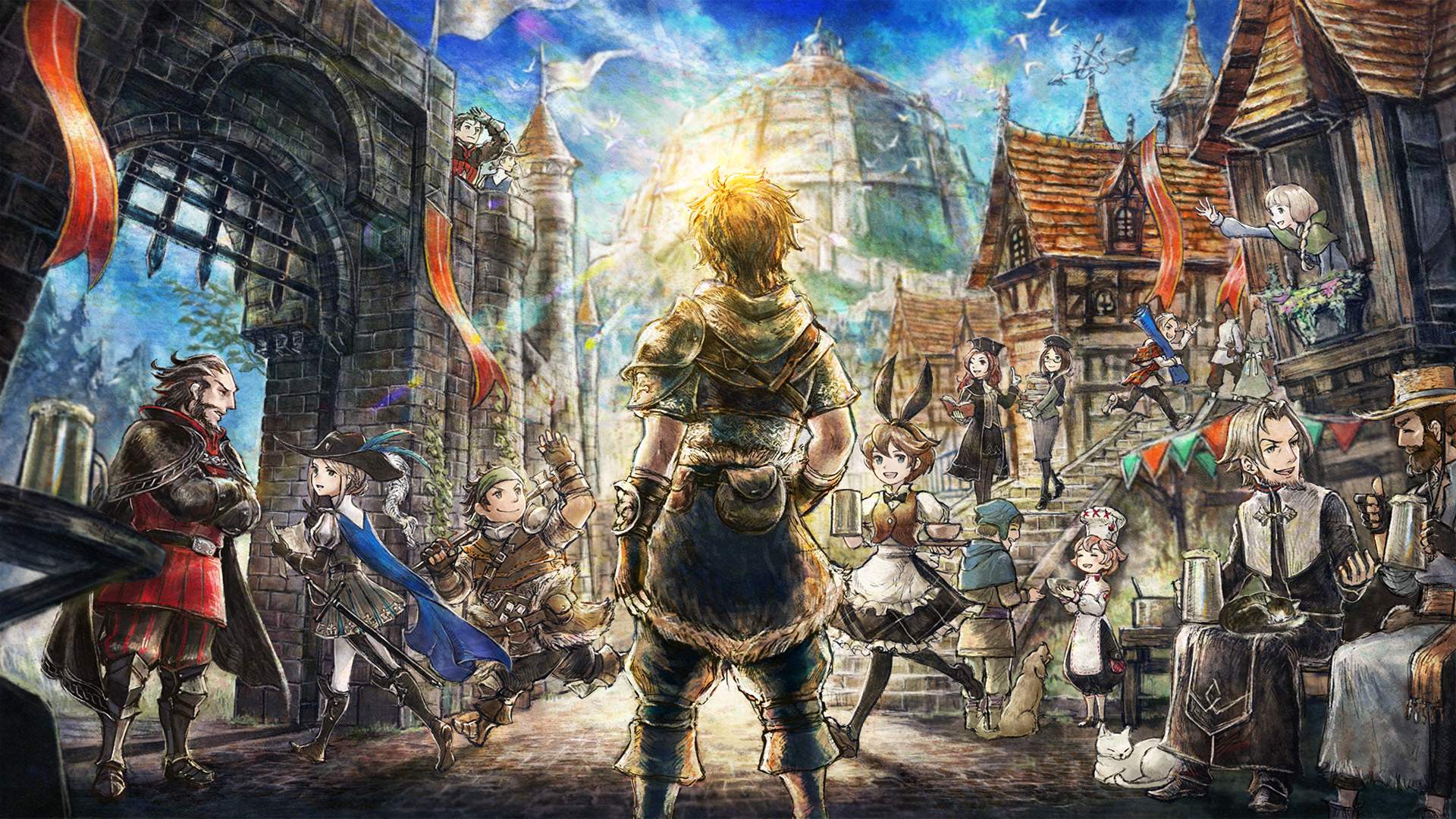 Octopath Traveler APK (Diverse Characters/Situations) for Android