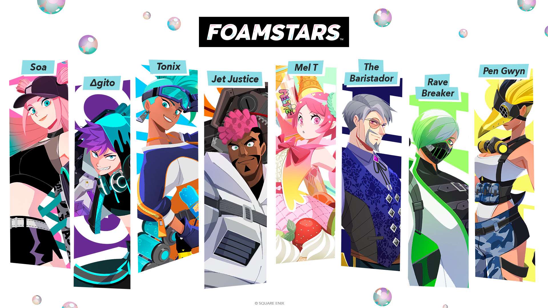 Meet the FOAMSTARS in the Open Beta Party Square Enix Blog