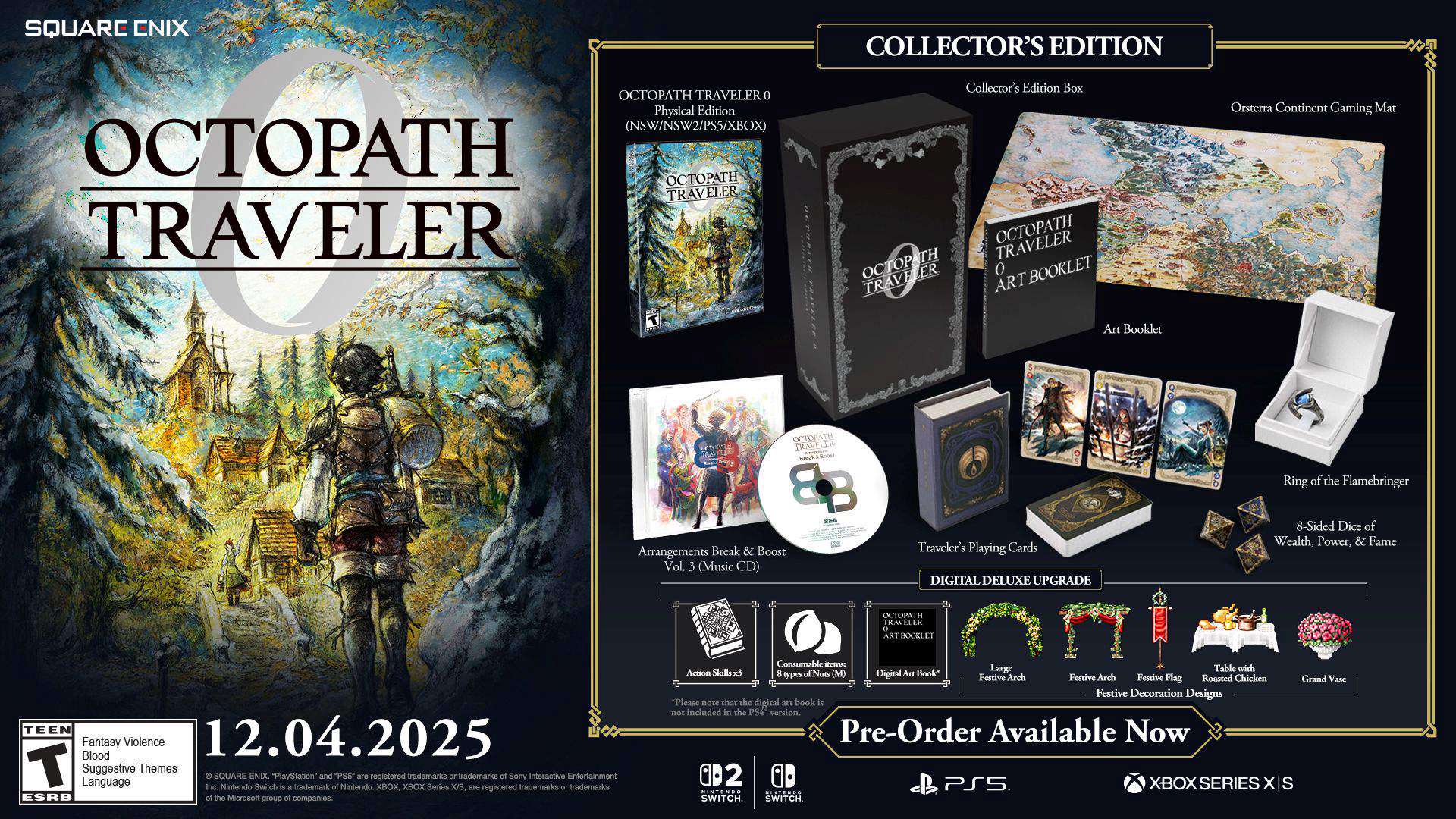 A new look at OCTOPATH TRAVELER 0 | Square Enix Blog