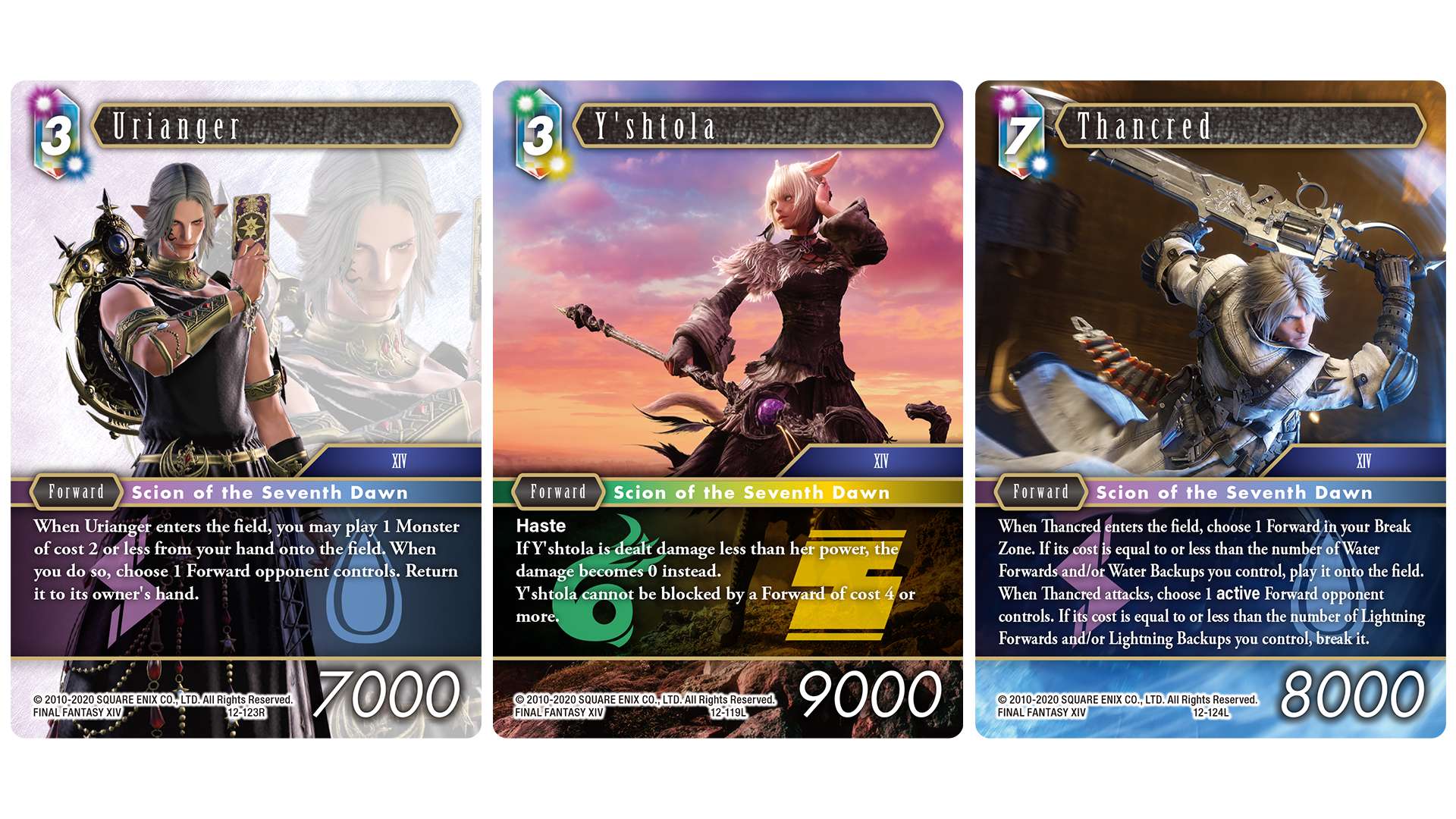 A close look at the new FFTCG FINAL FANTASY XIV: Shadowbringers