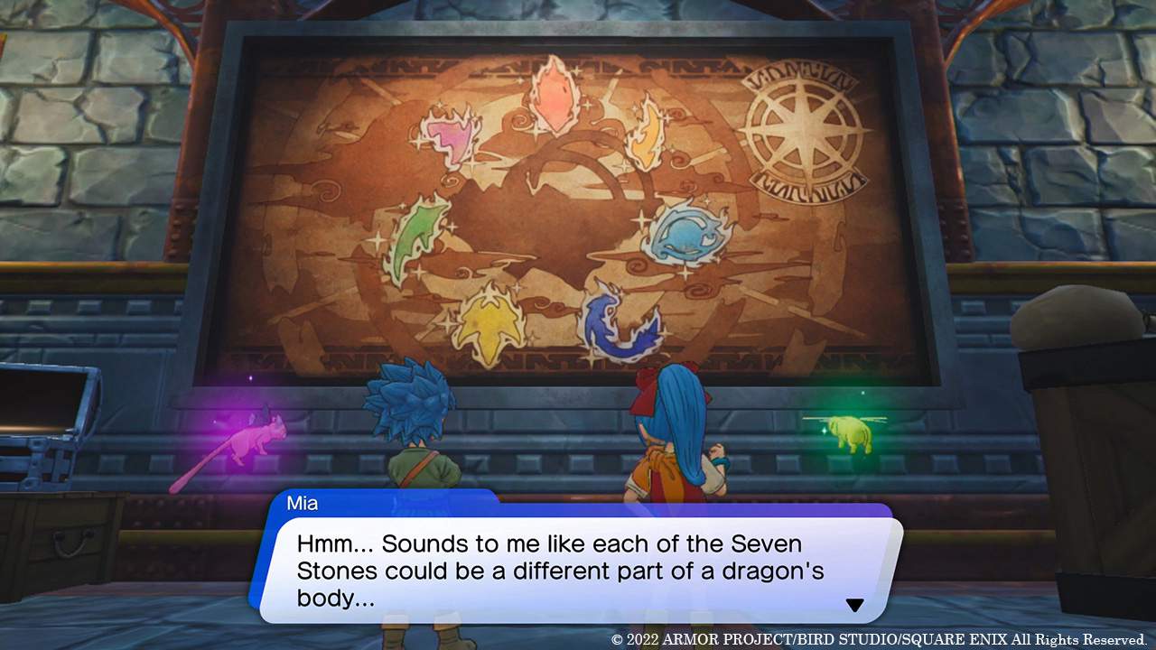 Screenshot of the Dragon Stones