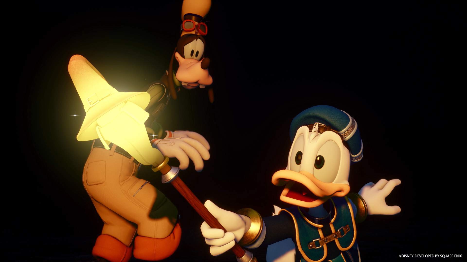 Donald and Goofy in KINGDOM HEARTS IV