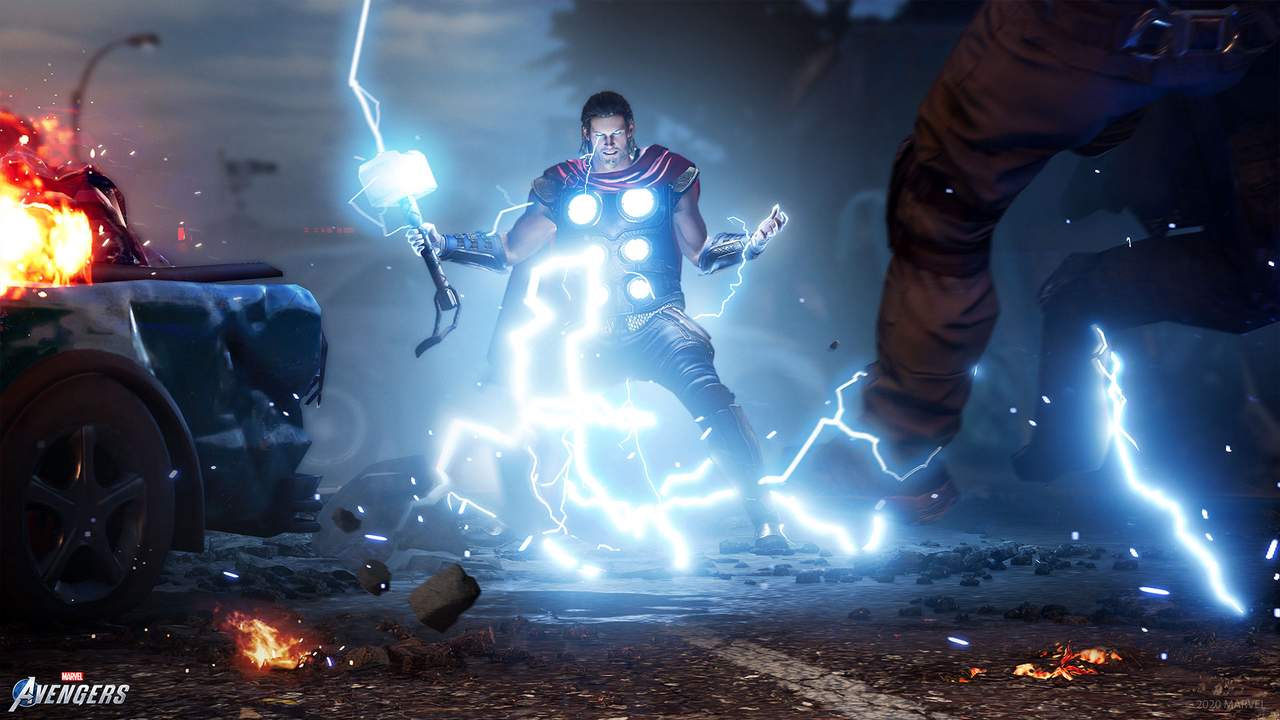 Assembling Marvel S Avengers Thor Square Enix Blog Þórr) é o deus nórdico, dos trovões e das batalhas. avengers thor square enix