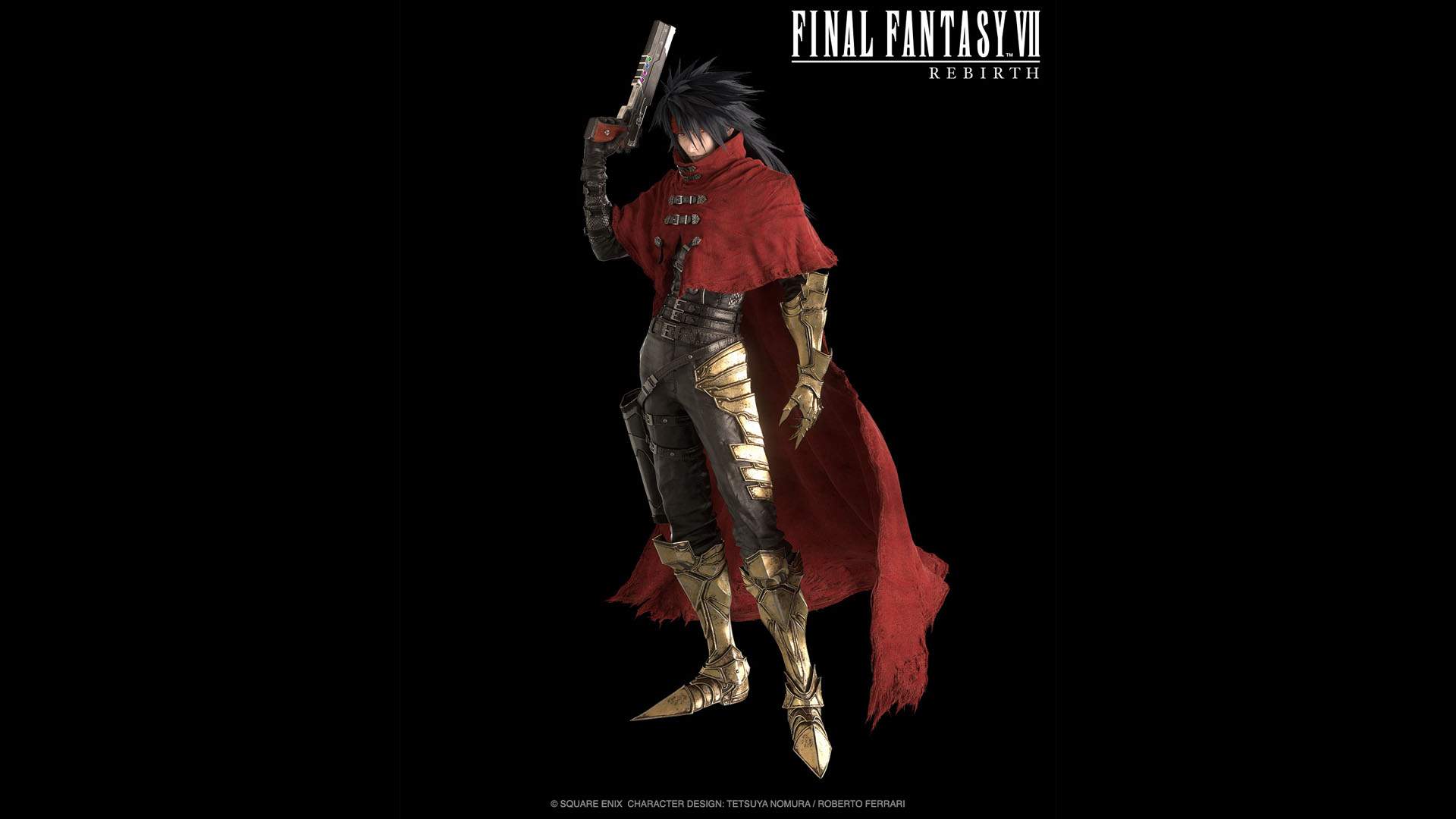 Vincent Valentine em Final Fantasy VII Rebirth