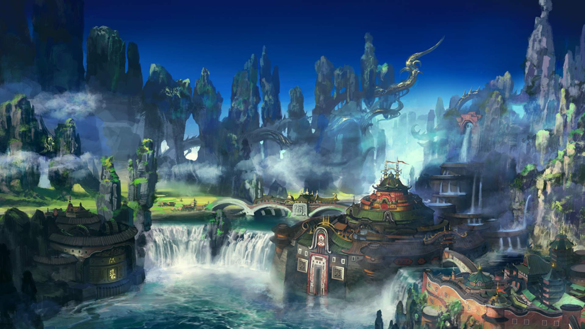 final fantasy landscape