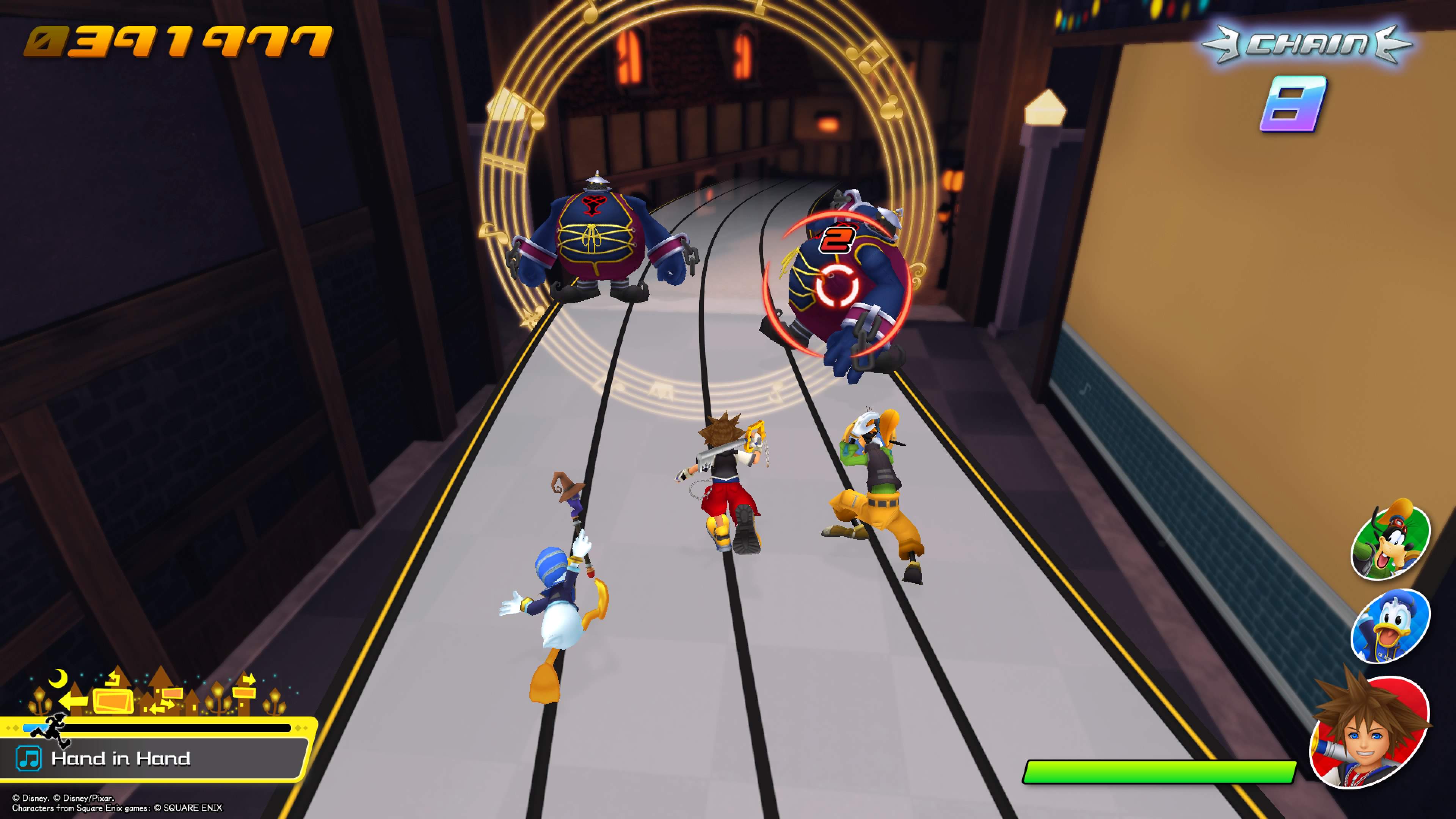 Kingdom Hearts: Melody of Memory details gameplay, modes, stage