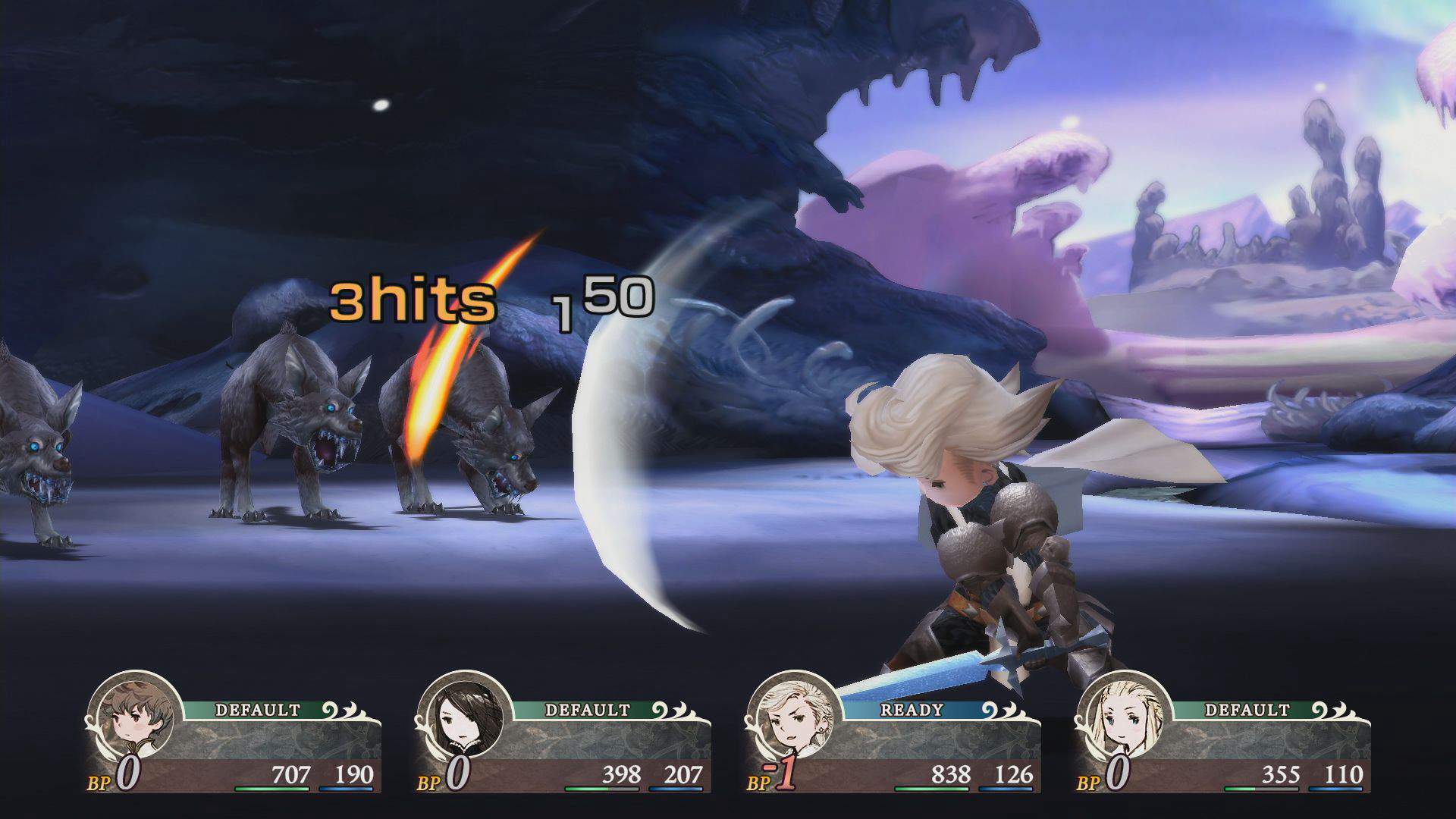 For example, with the knight support ability Two-Handed, you can double the attack power of certain weapons by holding them with both hands instead of just one.  It's up to you to discover how you can combine command and support abilities in different ways.