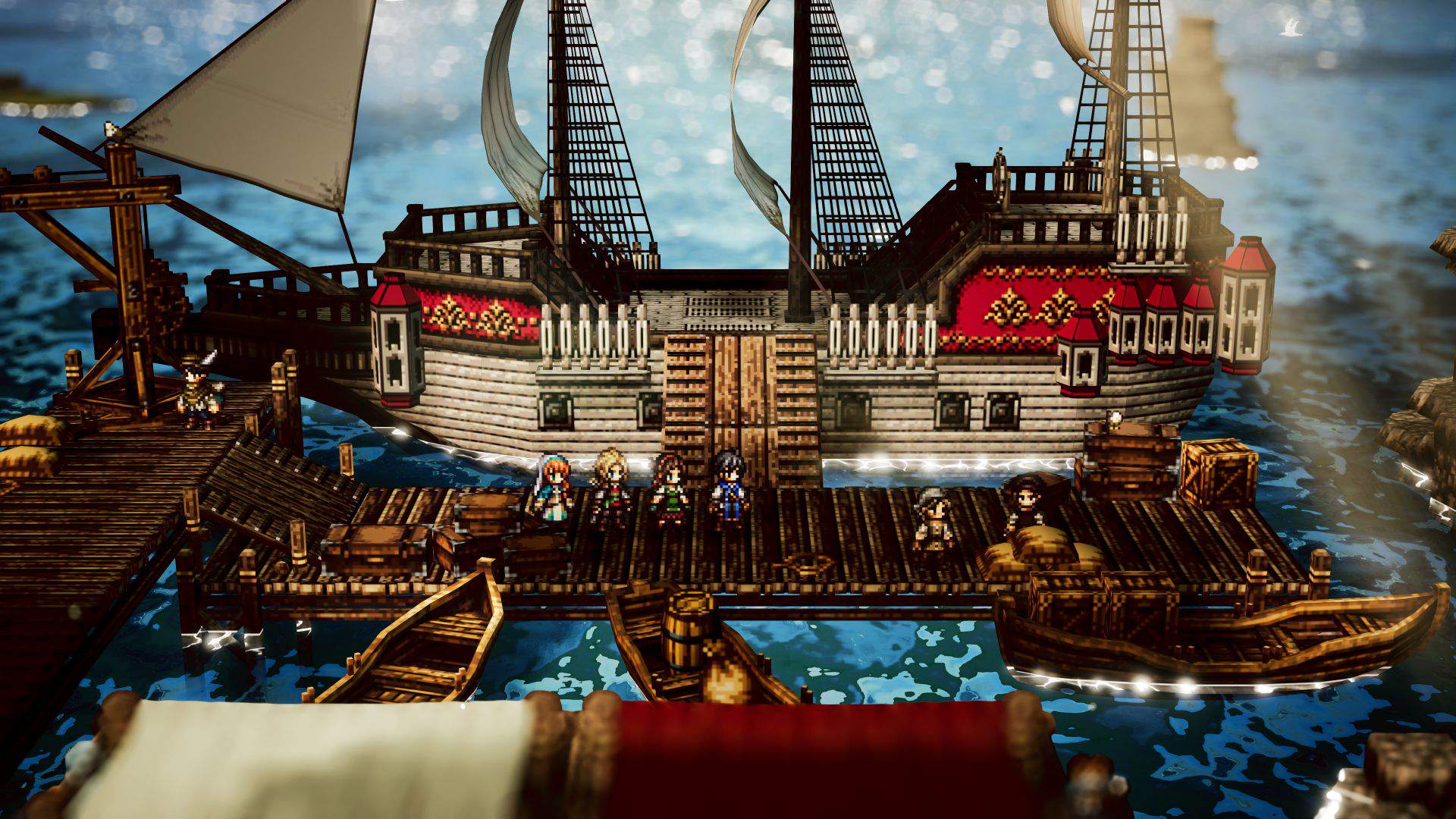 Octopath Traveler 0 screenshot