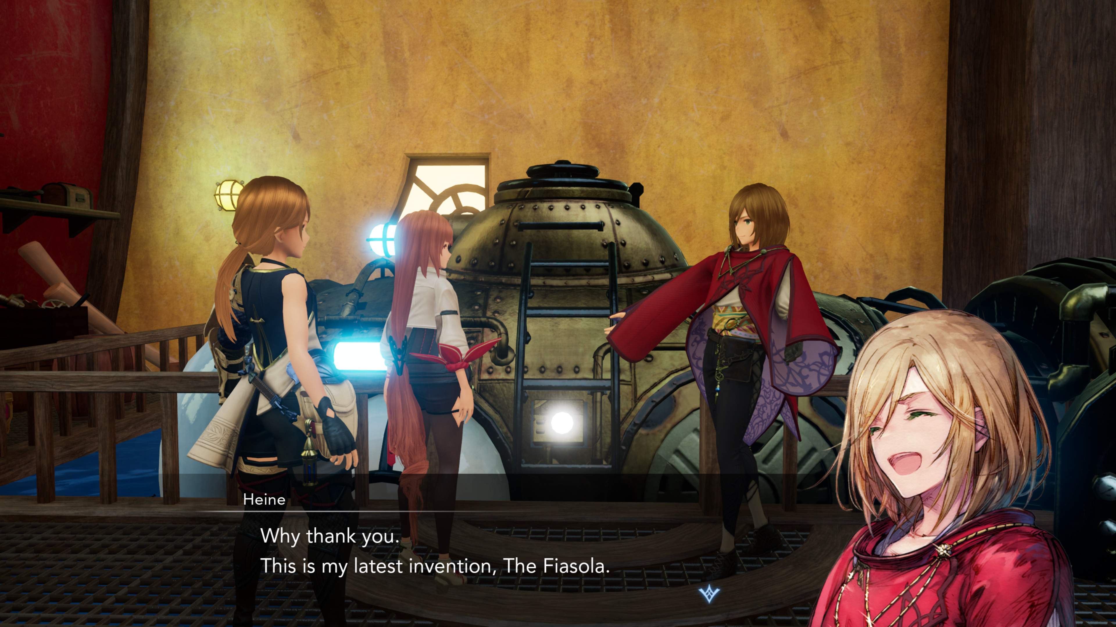 Screenshot of Heine from Harvestella