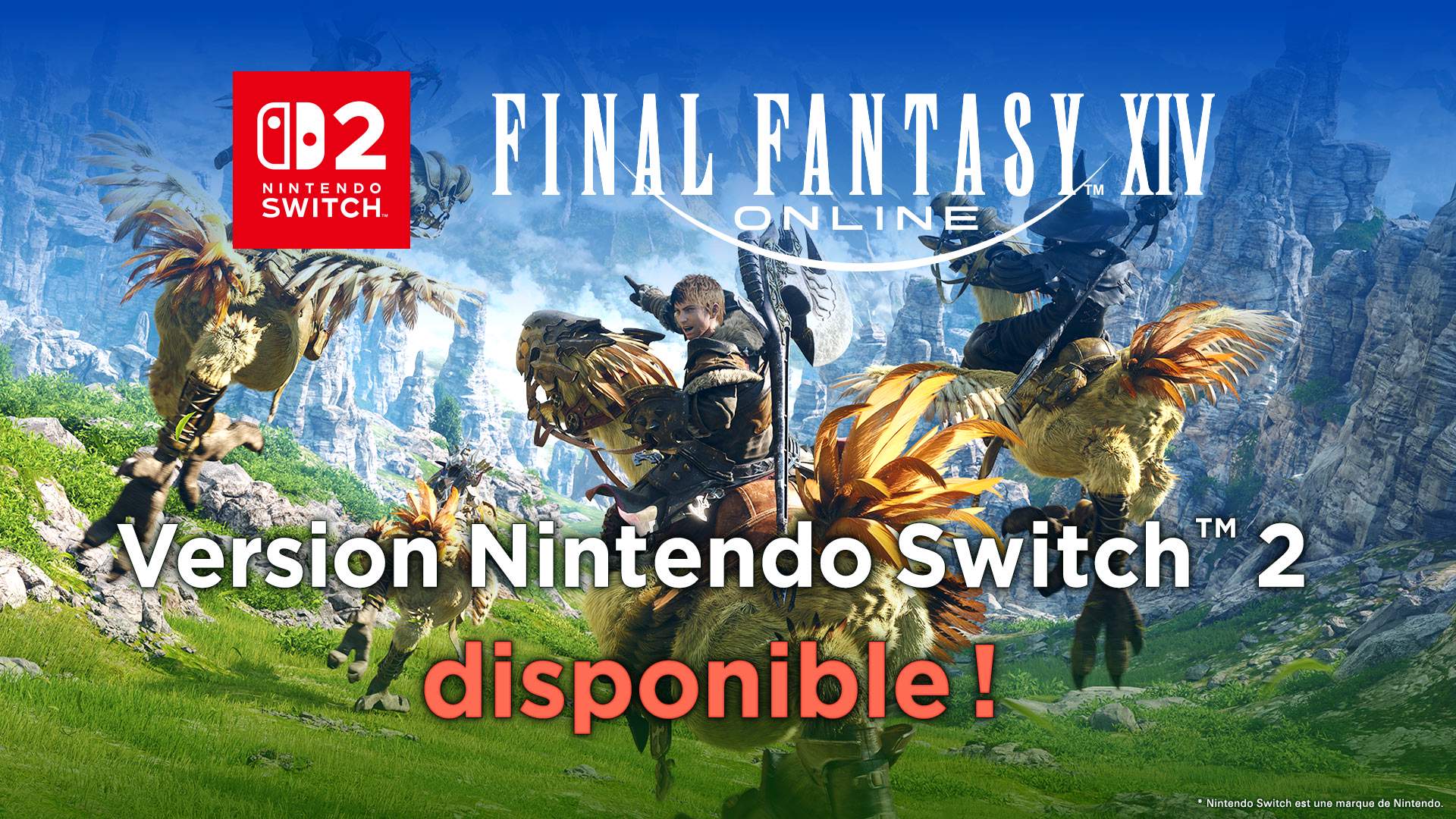 FFXIV for Nintendo Switch 2 Now Available