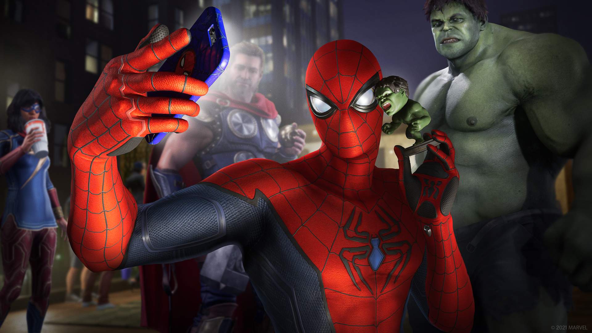 Assembling Marvel's Avengers: Spider-Man