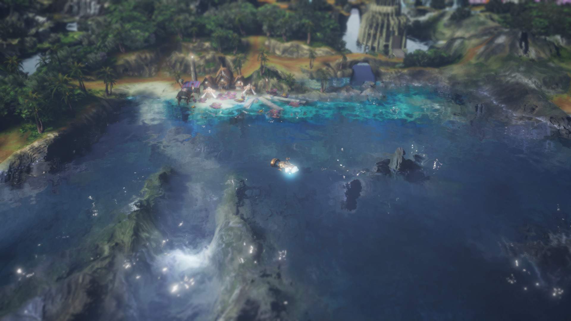 Exploring the ocean in HARVESTELLA