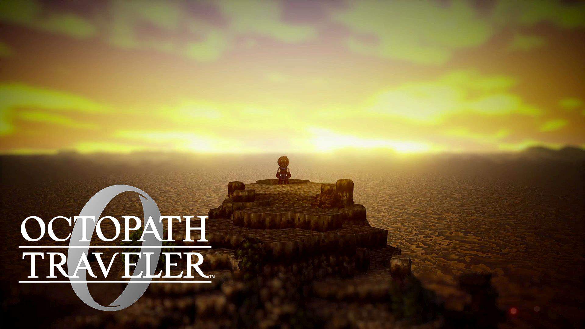 OCTOPATH TRAVELER 0 logo on screenshot
