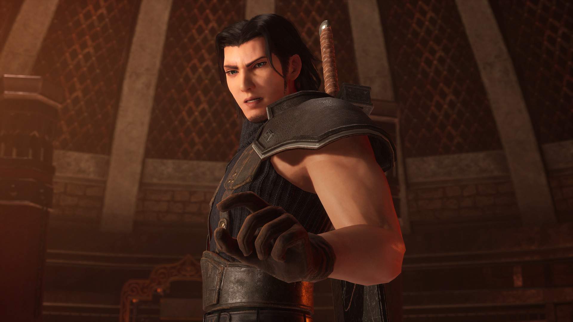 Screenshot showing Angeal