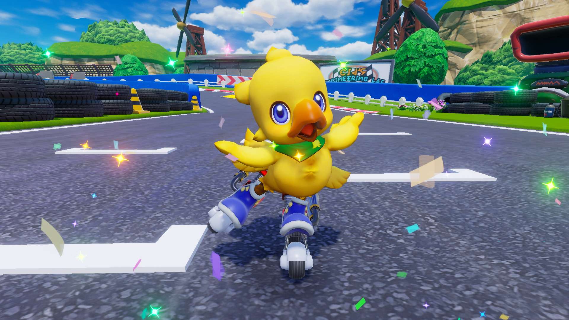 Get a close look at Chocobo GP! | Square Enix Blog