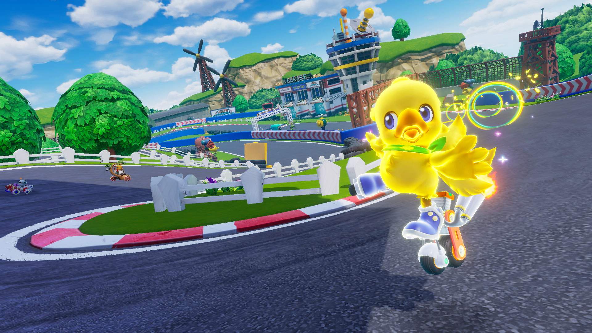 Chocobo Gp Switch Release Date Announcement Trailer March 10th 22 Blog Famiboards