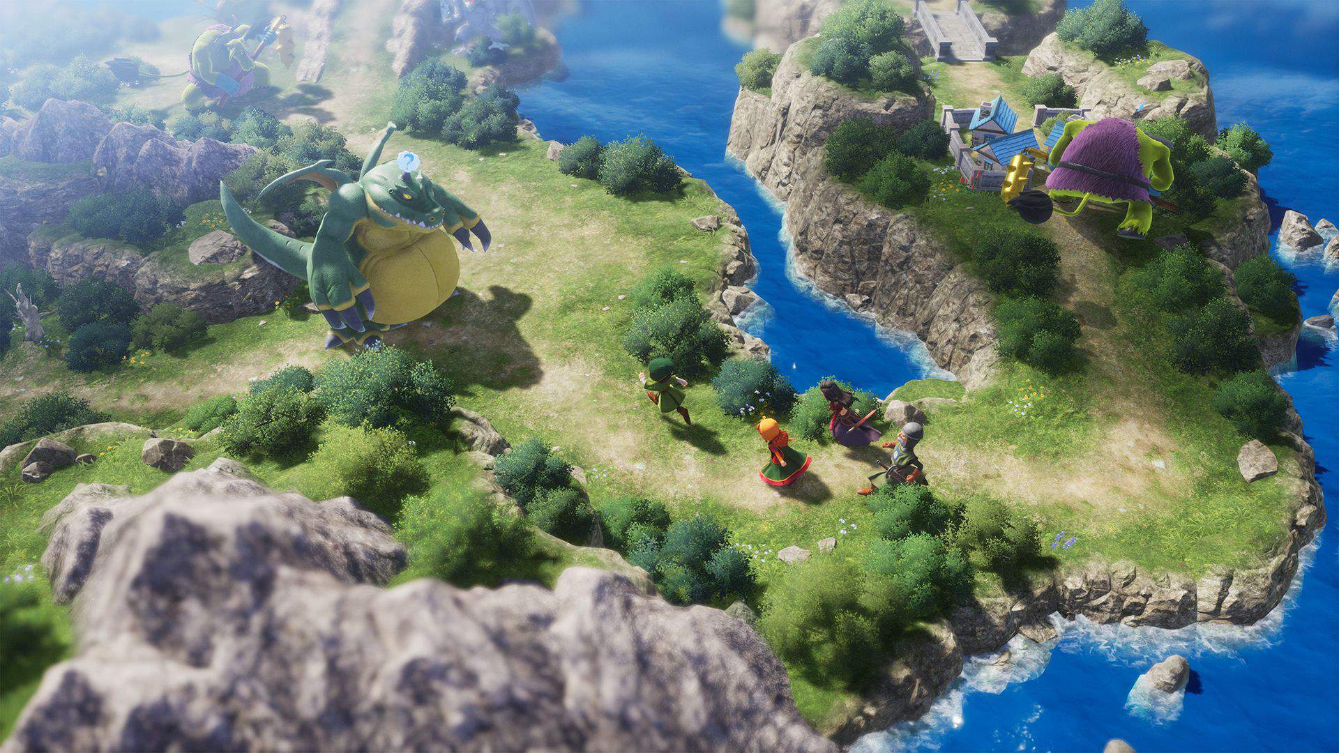 Dragon Quest VII Reimagined - Modo diorama | Nintenderos