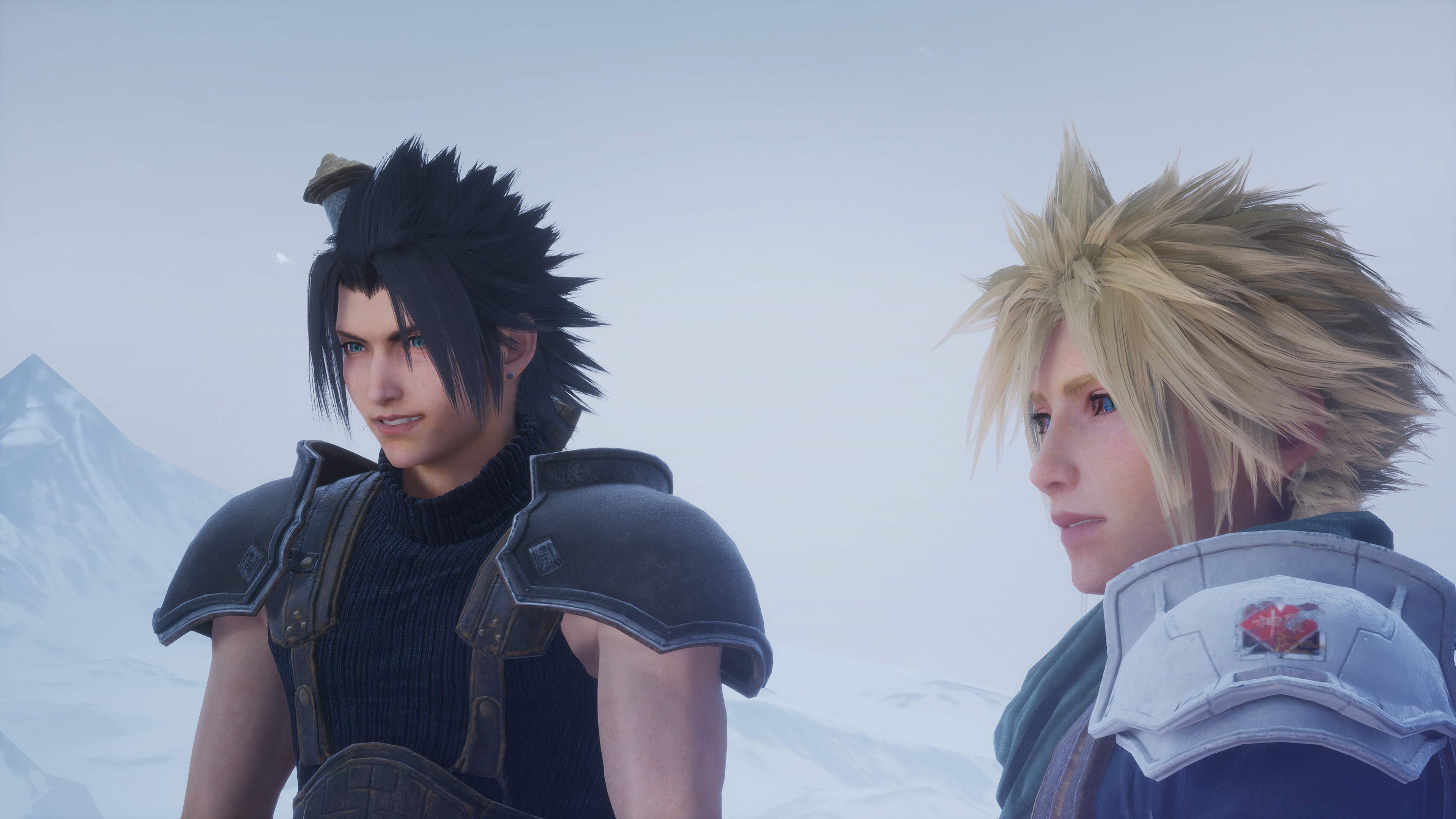 The characters and combat of CRISIS CORE –FINAL FANTASY VII 