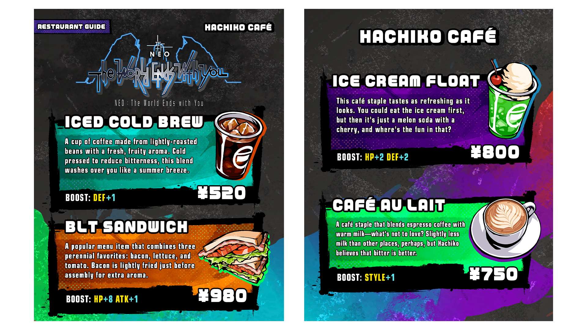 NEO: The World Ends with FOOD | Square Enix Blog