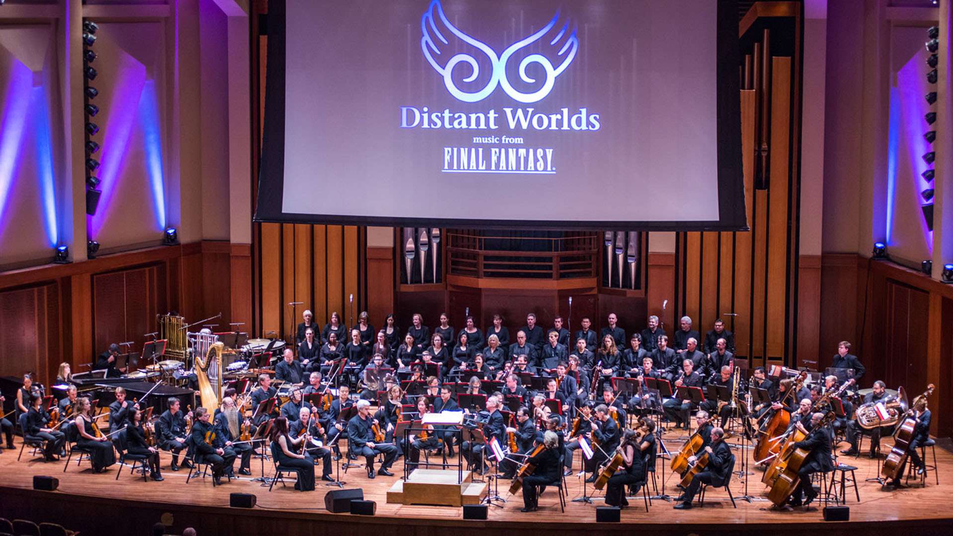 Distant Worlds Music Director and Conductor Arnie Roth Behind