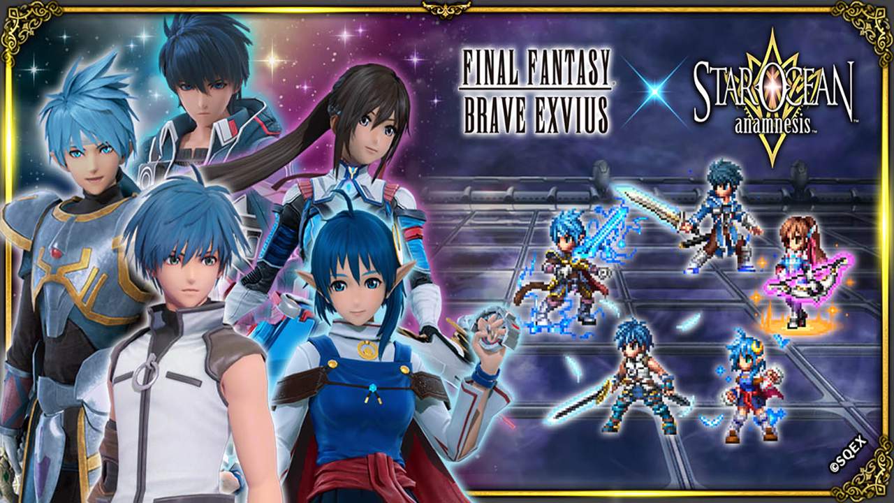 Final Fantasy Brave Exvius Goes Sci Fi