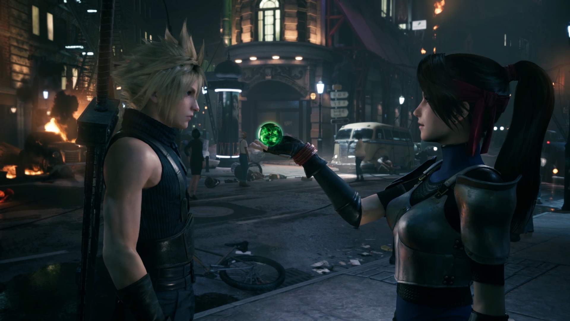 배경 화면 : Final Fantasy VII Remake