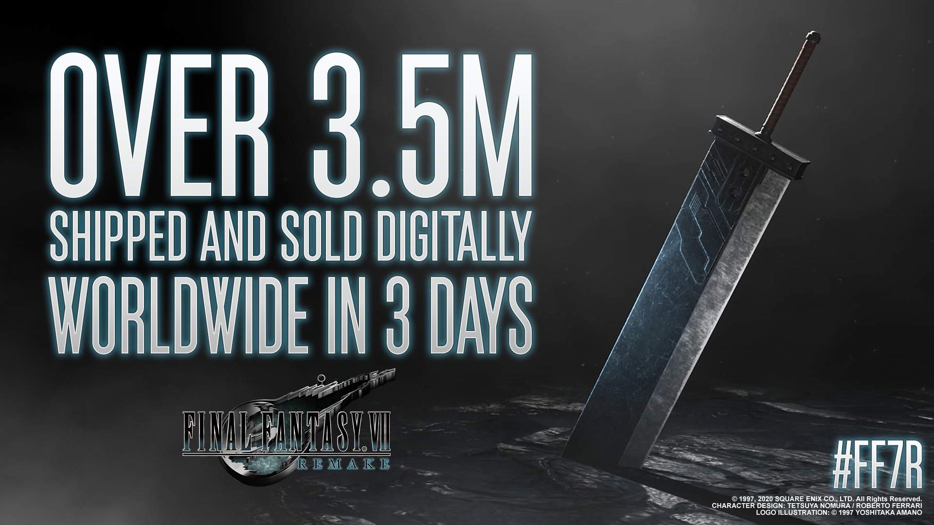 More than 3.5 million copies of FINAL FANTASY VII REMAKE shipped