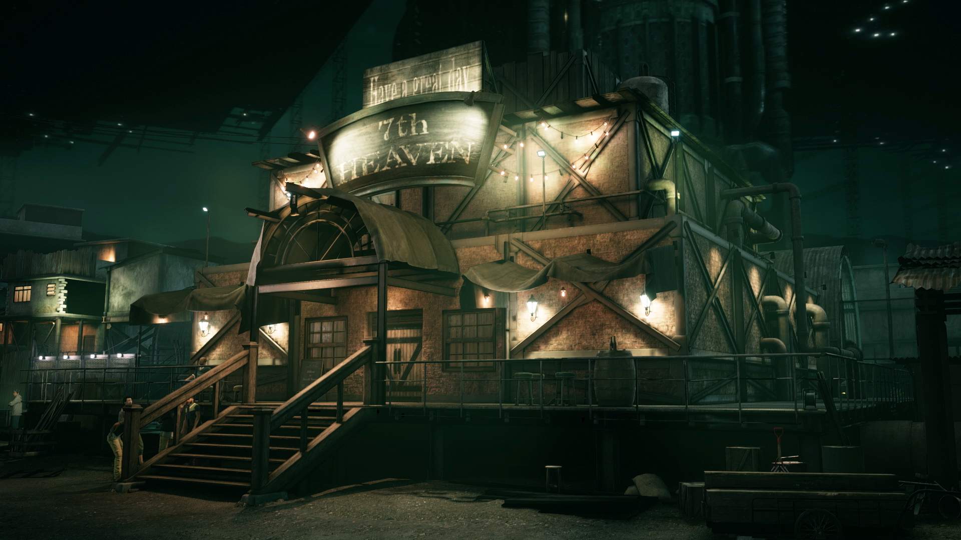 Free Final Fantasy Vii Remake Zoom Backgrounds Available To Download Square Enix Blog