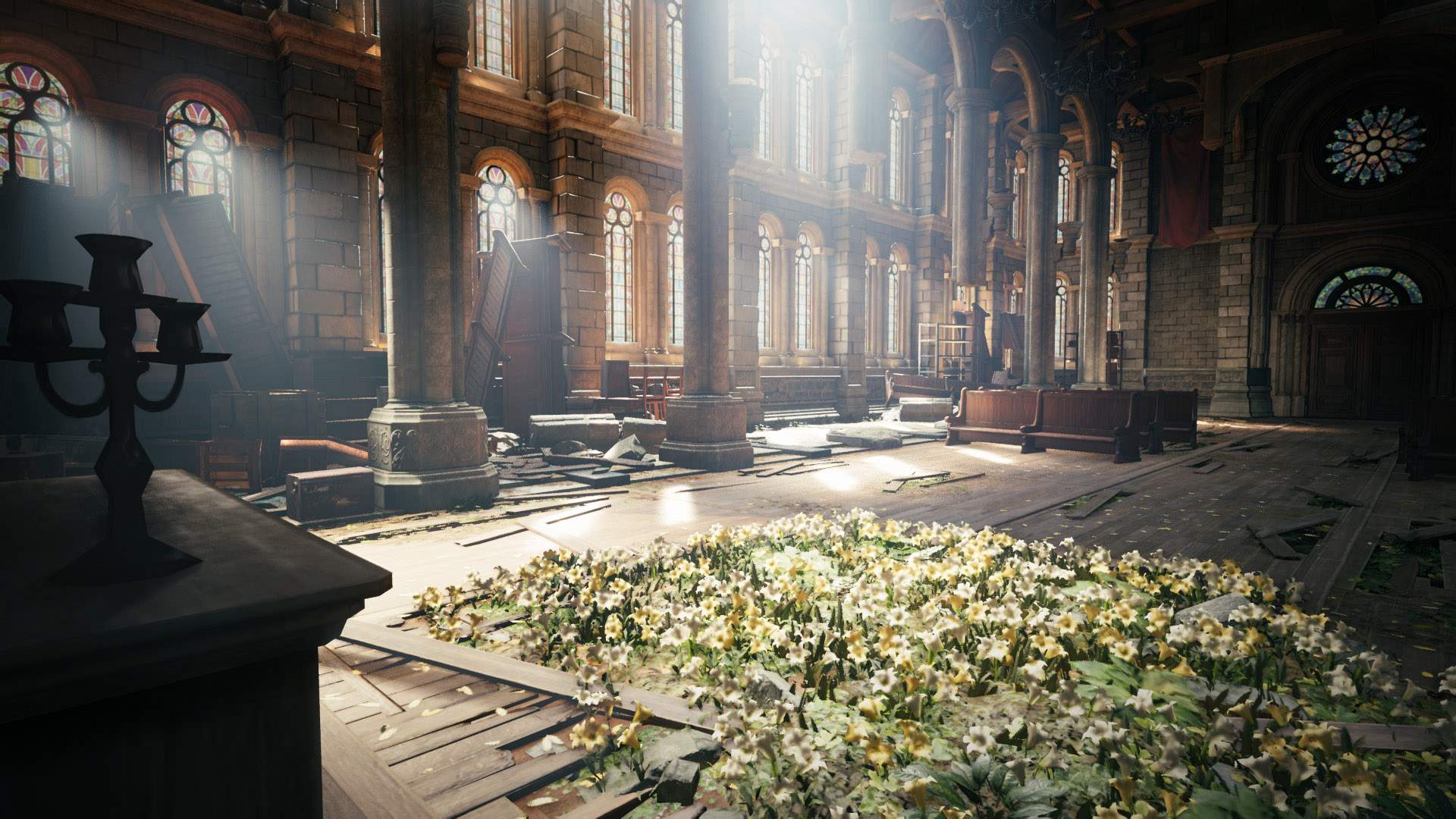 FINAL FANTASY VII REMAKE - Church