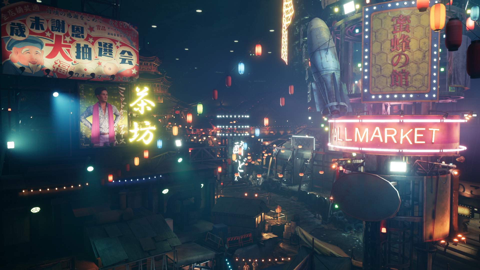 FINAL FANTASY VII REMAKE - Wall Market