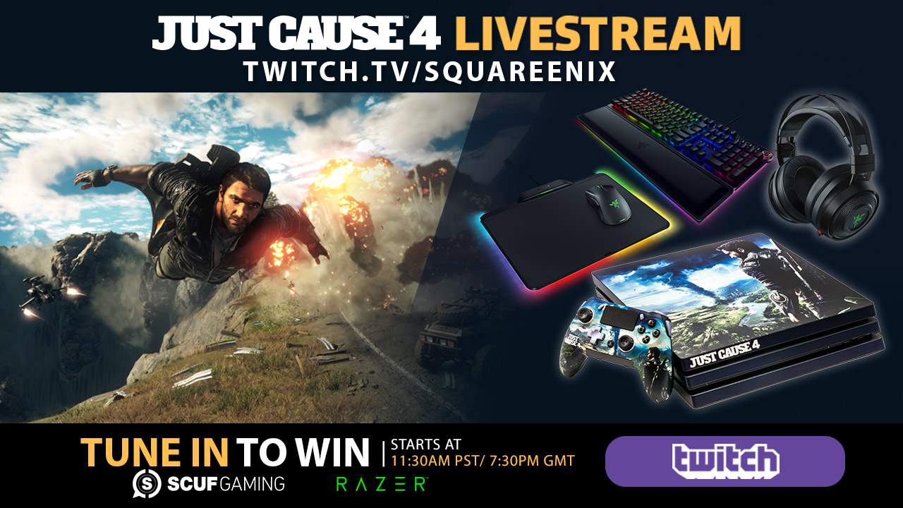 Just Cause 4 Live Stream