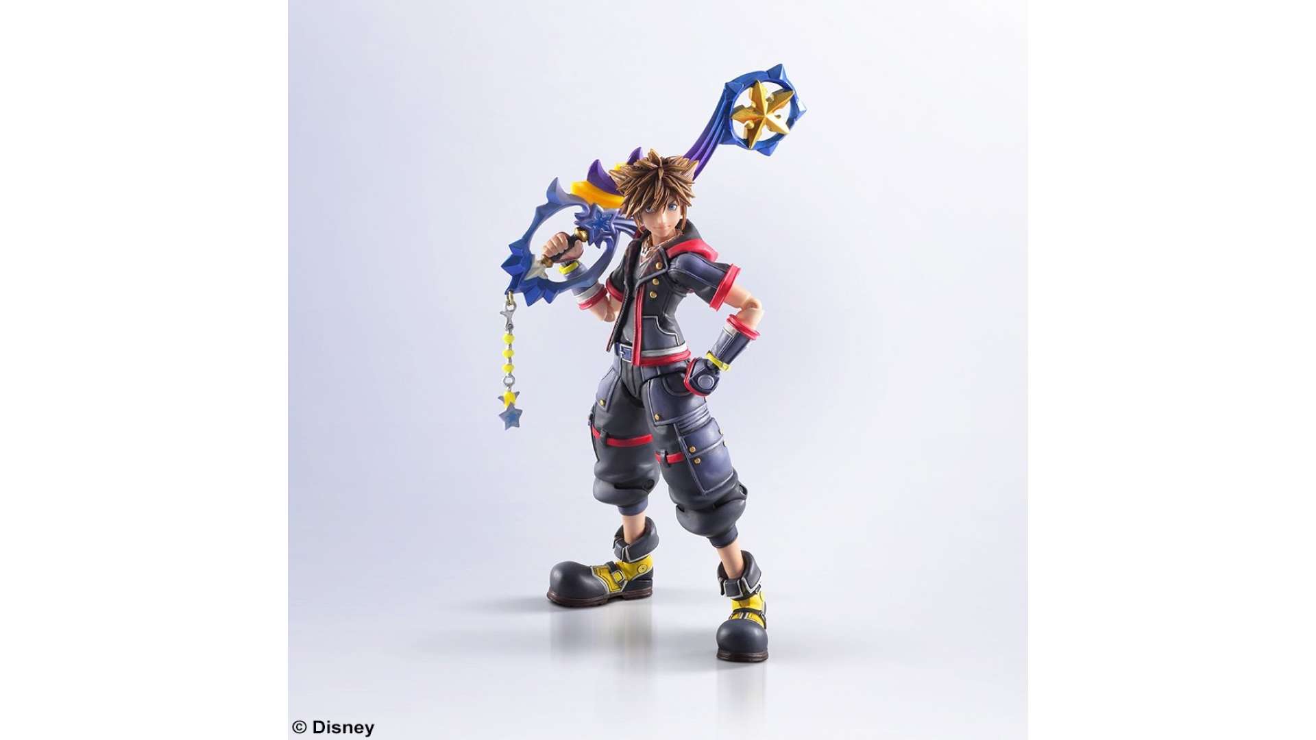 キングダム ハーツ III アクセル フィギュア KINGDOM HEARTS III BRING ARTS アクセル (完成品) - ホビー
