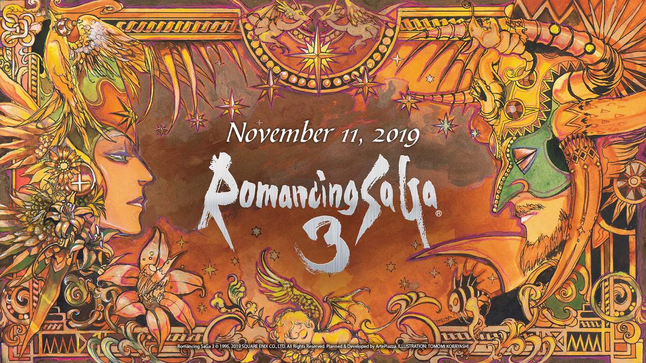 Romancing Saga 3 Release Date Announced Square Enix Blog