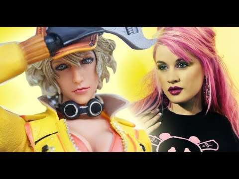 FINAL FANTASY XV PLAY ARTS -KAI- Cindy and Lunafreya figures, UNBOXED!