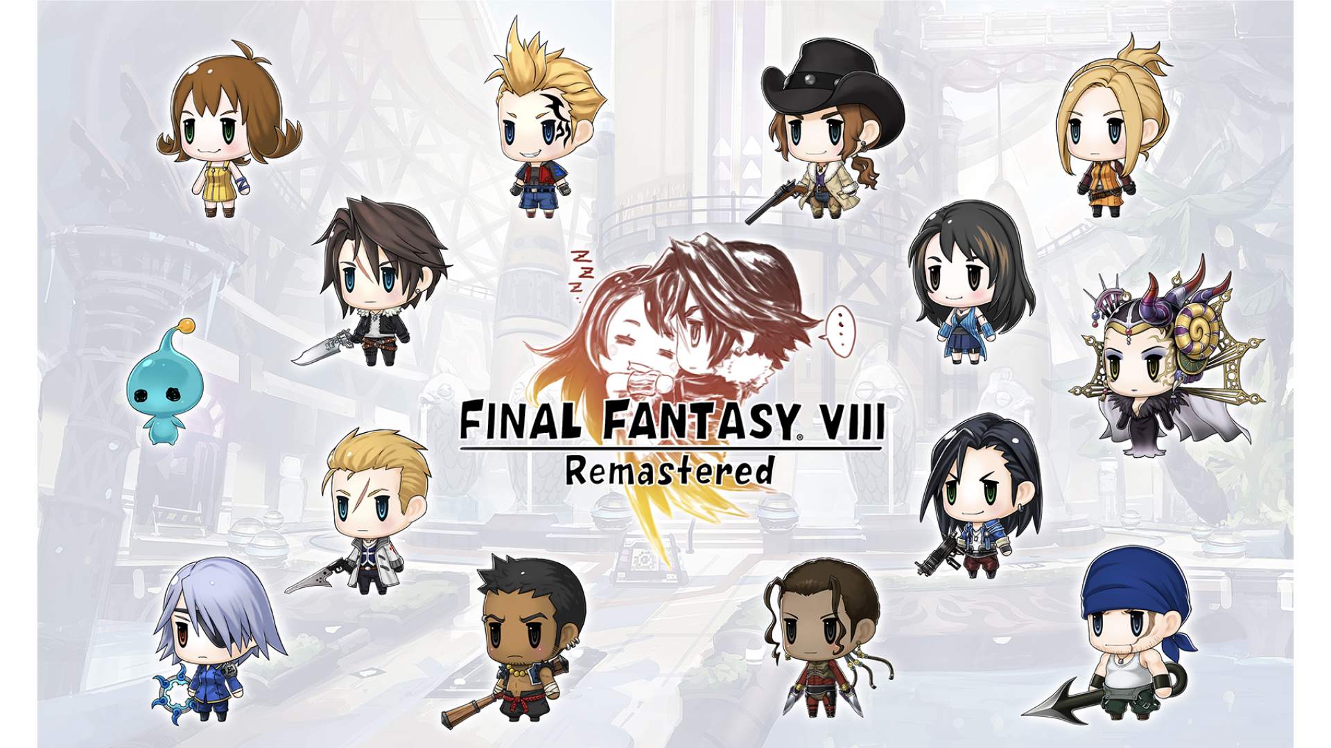 Top Square Enix Artists Take On Final Fantasy Viii Remastered Square Enix Blog