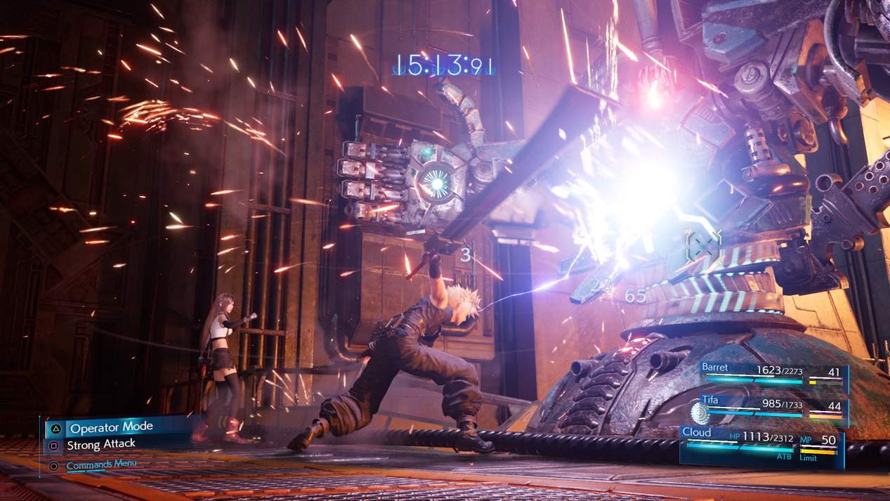 FINAL FANTASY VII → FINAL FANTASY VII REMAKE|FINAL FANTASY VII REMAKE|ゲーム画面例(資料画像 5)