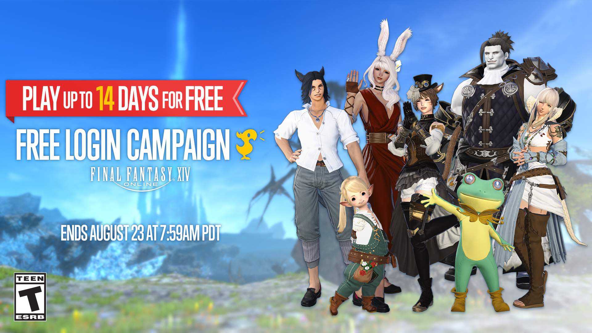Final Fantasy XIV: Play Free for up to 14 days in the Latest Free Login Campaign!