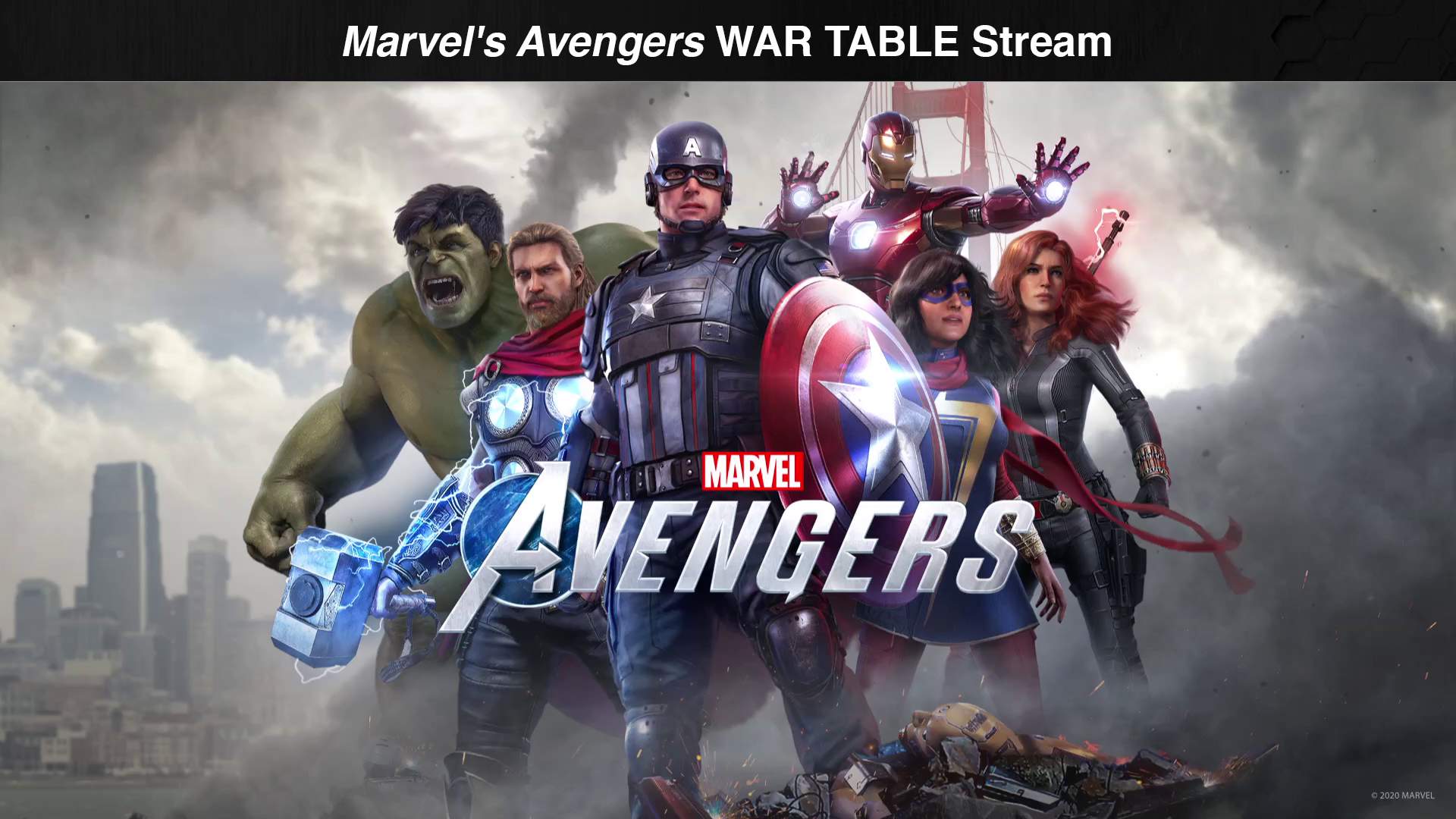 SQUARE ENIX | The Official SQUARE ENIX Website - Marvel's Avengers WAR  TABLE Stream