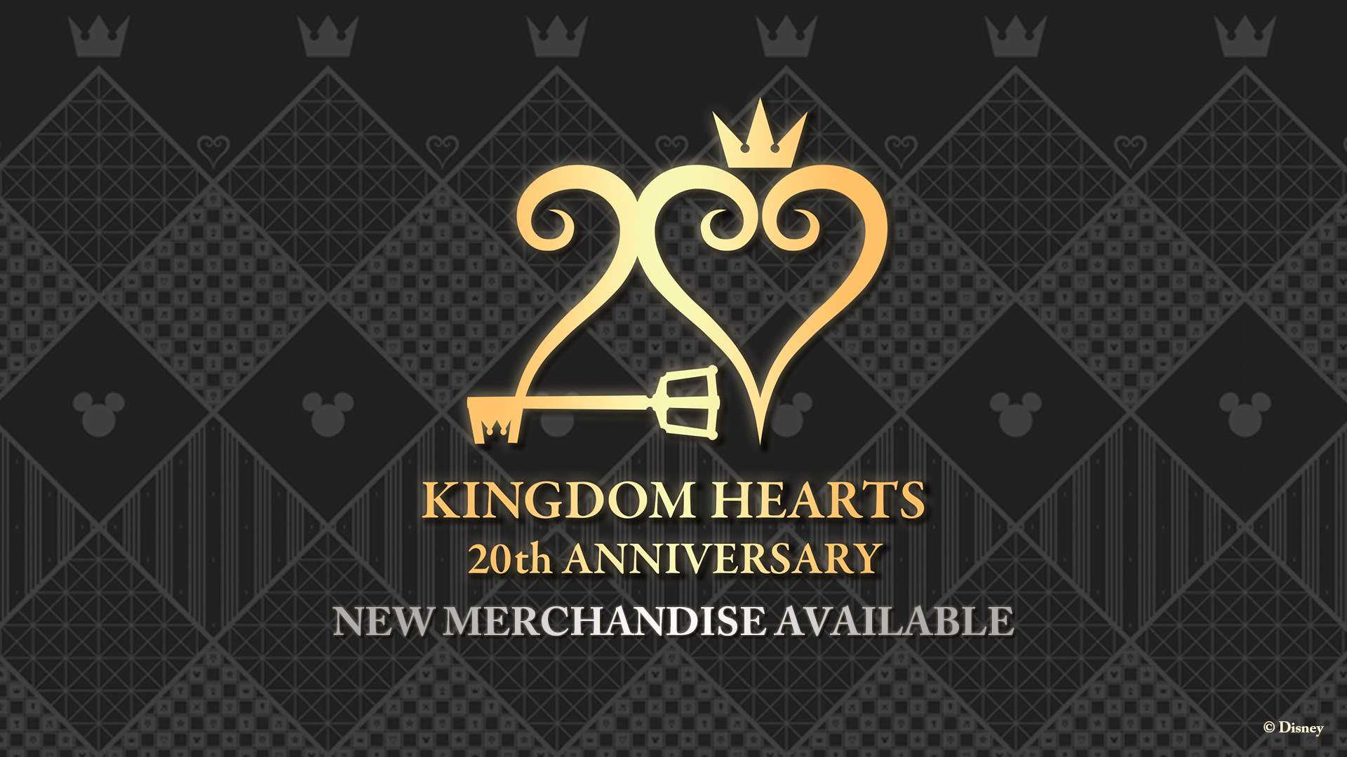 KINGDOM HEARTS 20th Anniversary NEW MERCHANDISE AVAILABLE