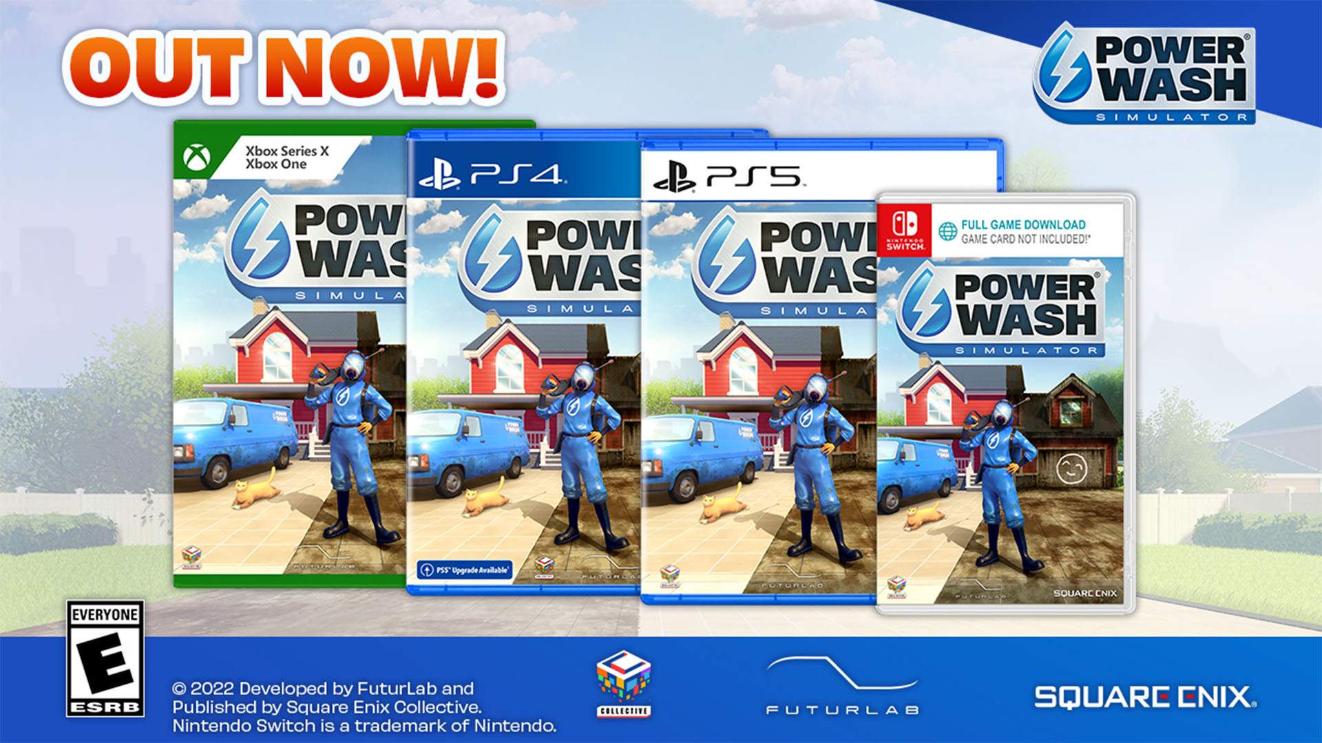 PowerWash Simulator is coming to PlayStation and Switch, with free