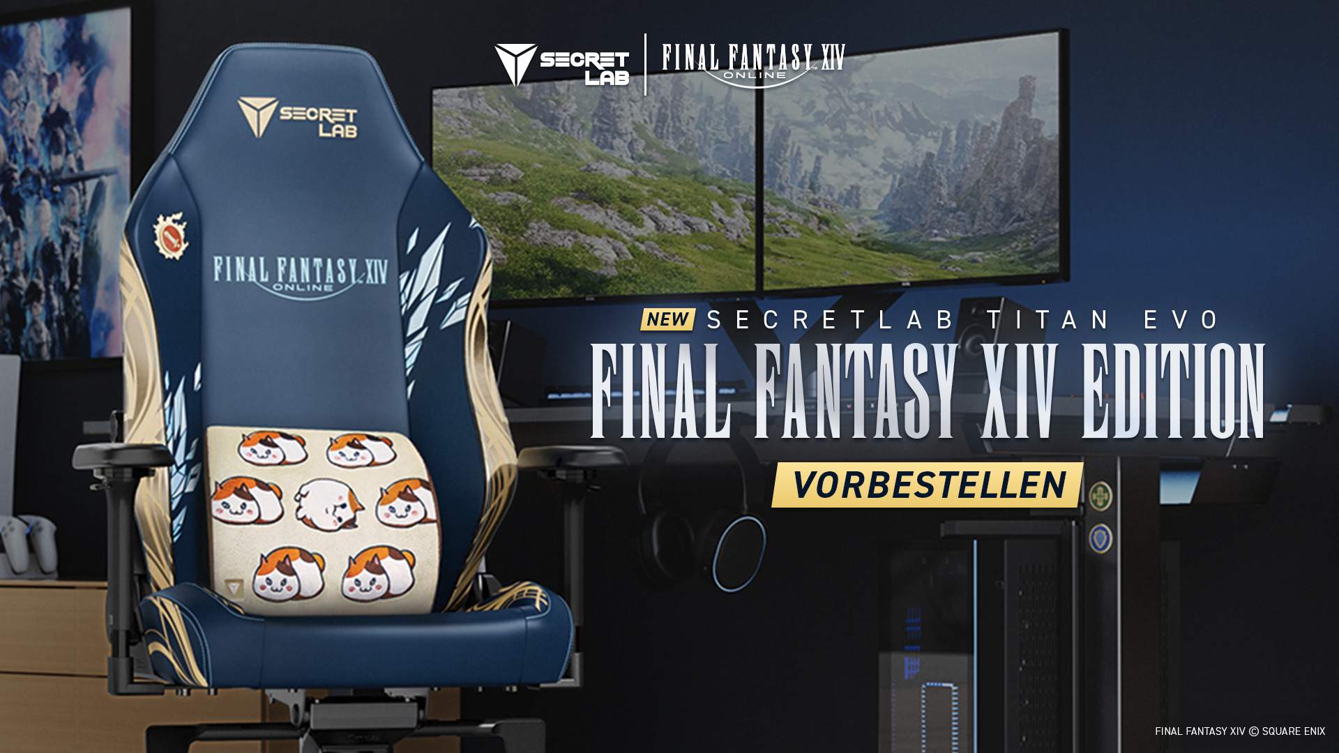 FINAL FANTASY 14 x Secretlab Kollektion