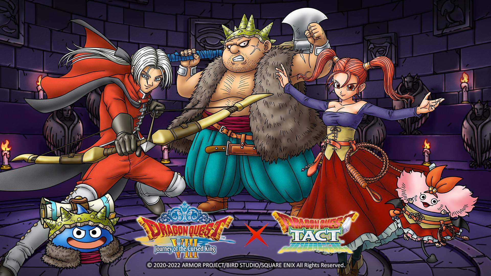 DRAGON QUEST VIII Collaboration Heroes in DRAGON QUEST TACT